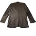 CIRCLE S BLAZER SPORT JACKET Men's SIZE 44 Long Brown Wool Elbow Patch