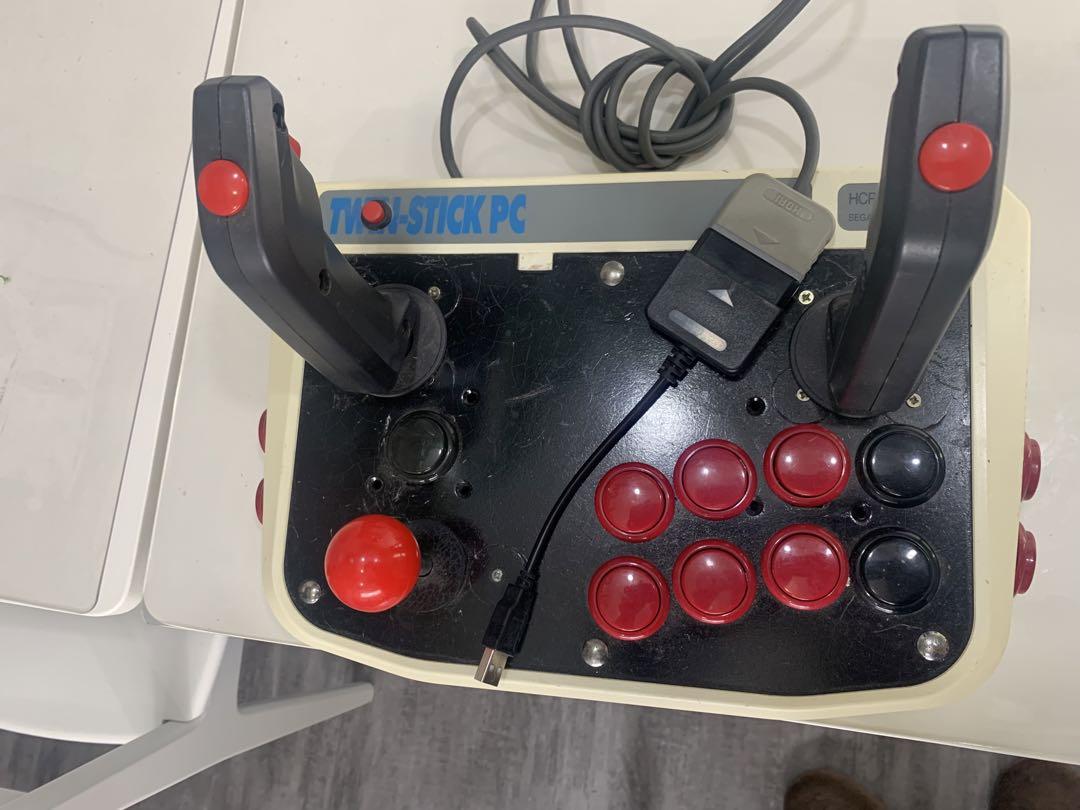 Twin stick + regular controller + side buttons