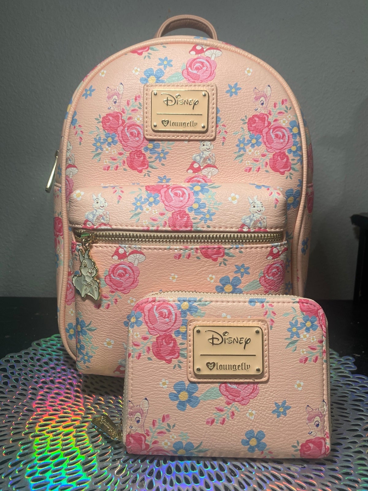 Disney Bambi Floral Loungefly Mini Backpack - BoxLunch Exclusive (Retired)