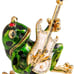 Frog Trinket Box Hand Painted Enameled With Rhinestones New in Box