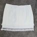Lulus White Black Tassel Mini Skirt NWT size medium