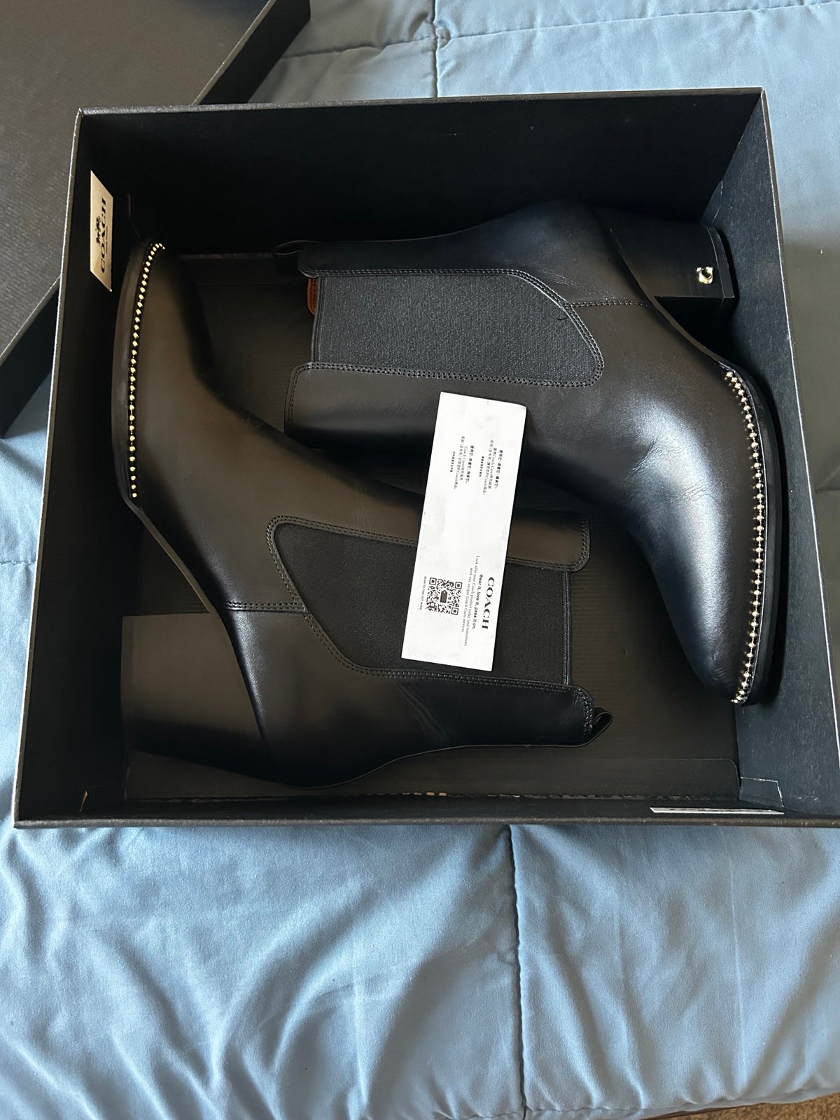 Coach Pierce booties