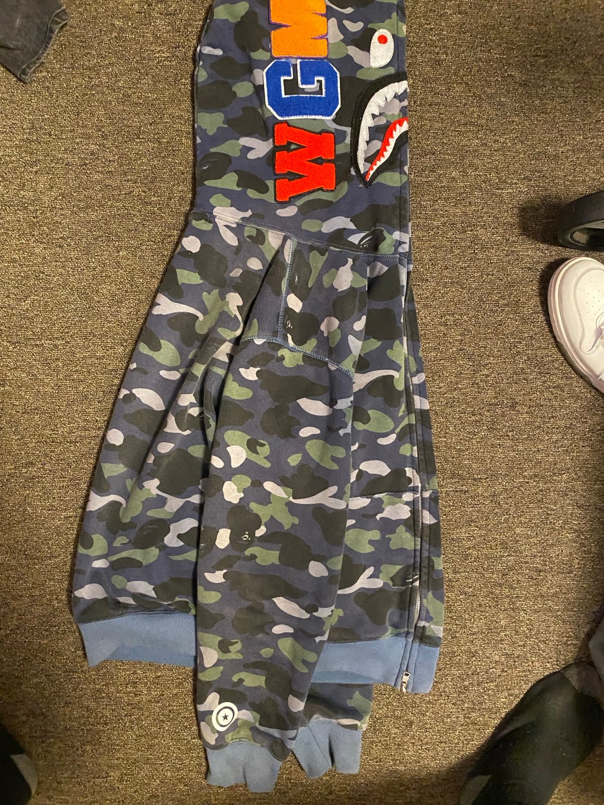 Camo bape hoodie