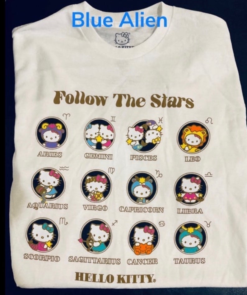 Hello Kitty Zodiac Signs T-Shirt