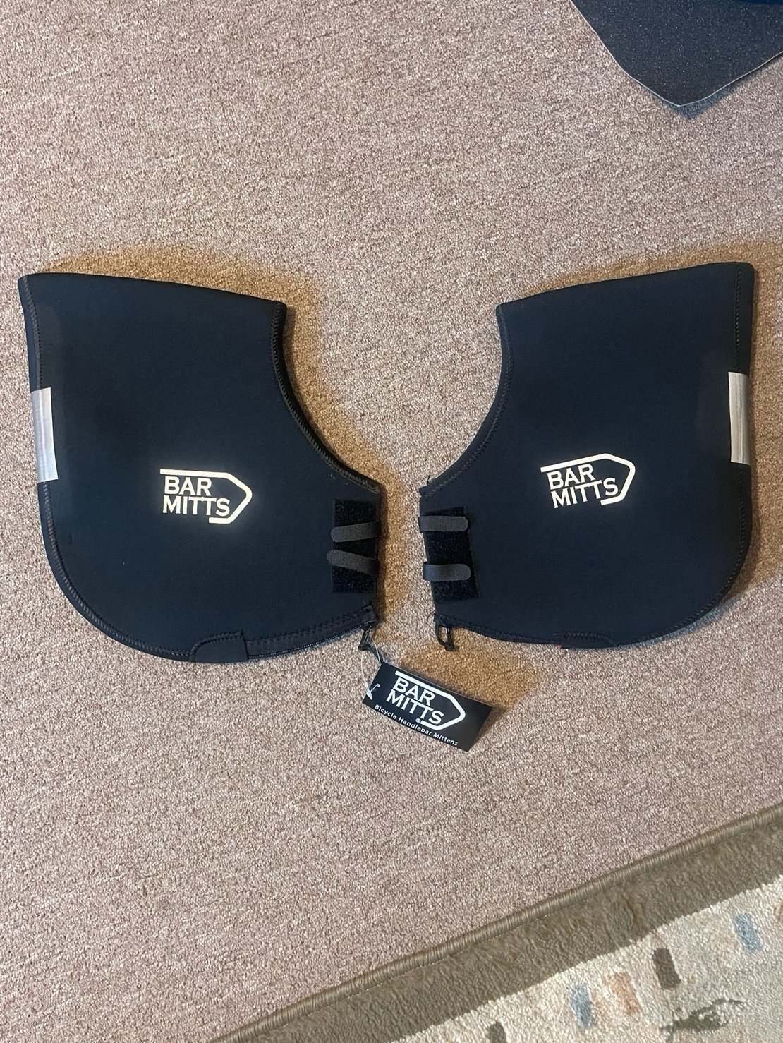 Bar mitts flat bar size large