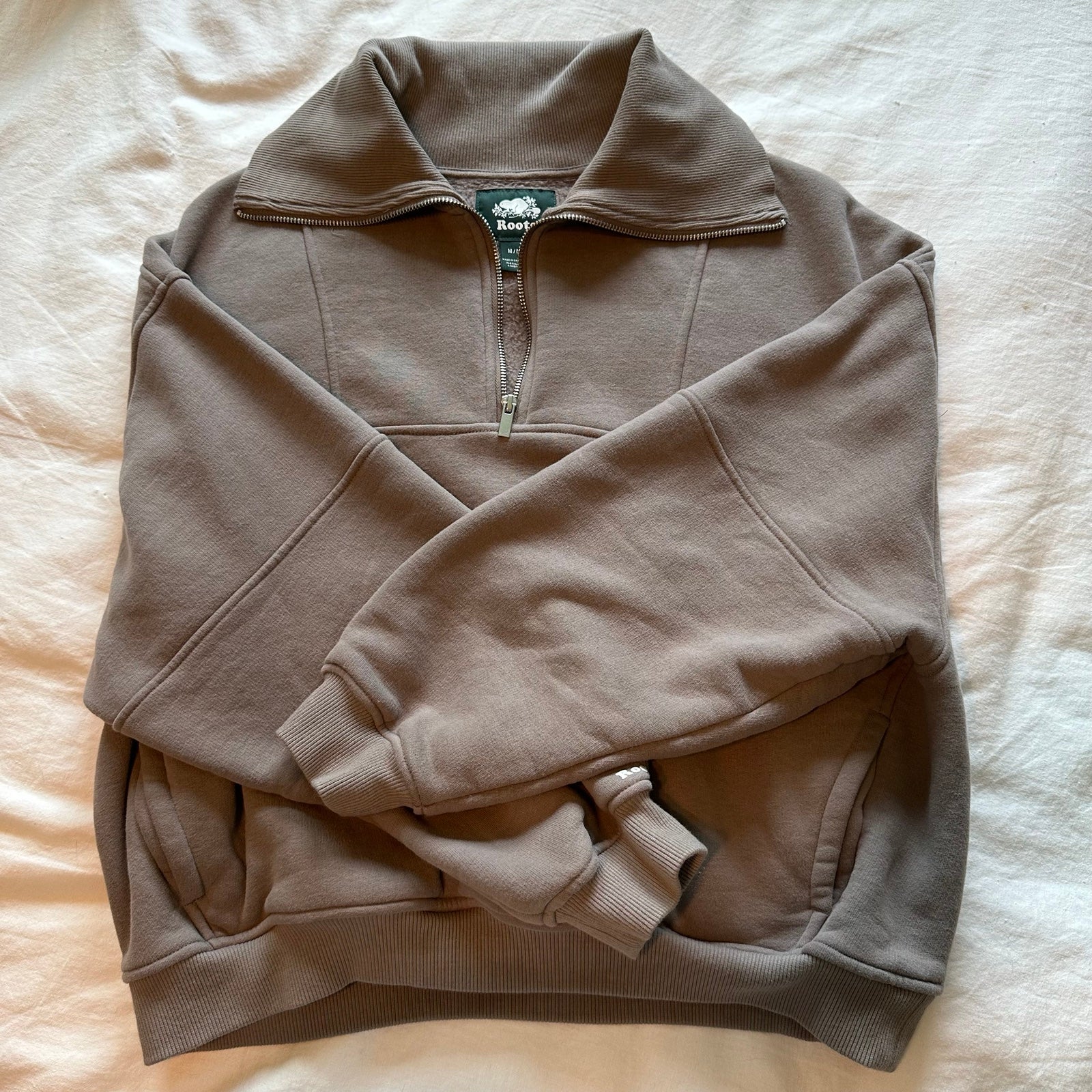Roots 1/4 Zip Cloud Sweatshirt