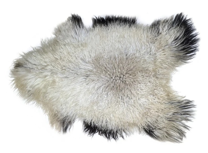 SAL 2377 - Genuine Icelandic Sheepskin Rug Throw