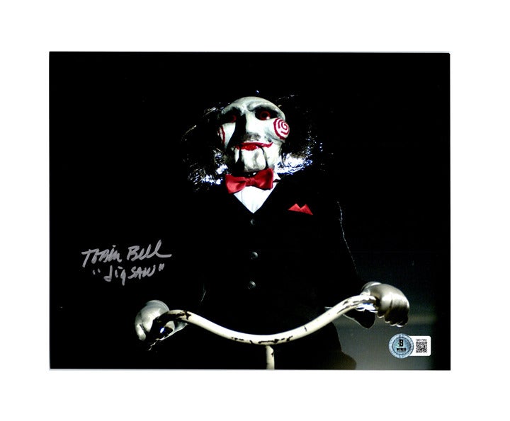 Tobin Bell Signed Autographed Jigsaw 8x10 Photo with Beckett Witness COA