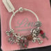 Linx Snake Chain Bracelet with Skull and Voodoo Doll Themed Charms
