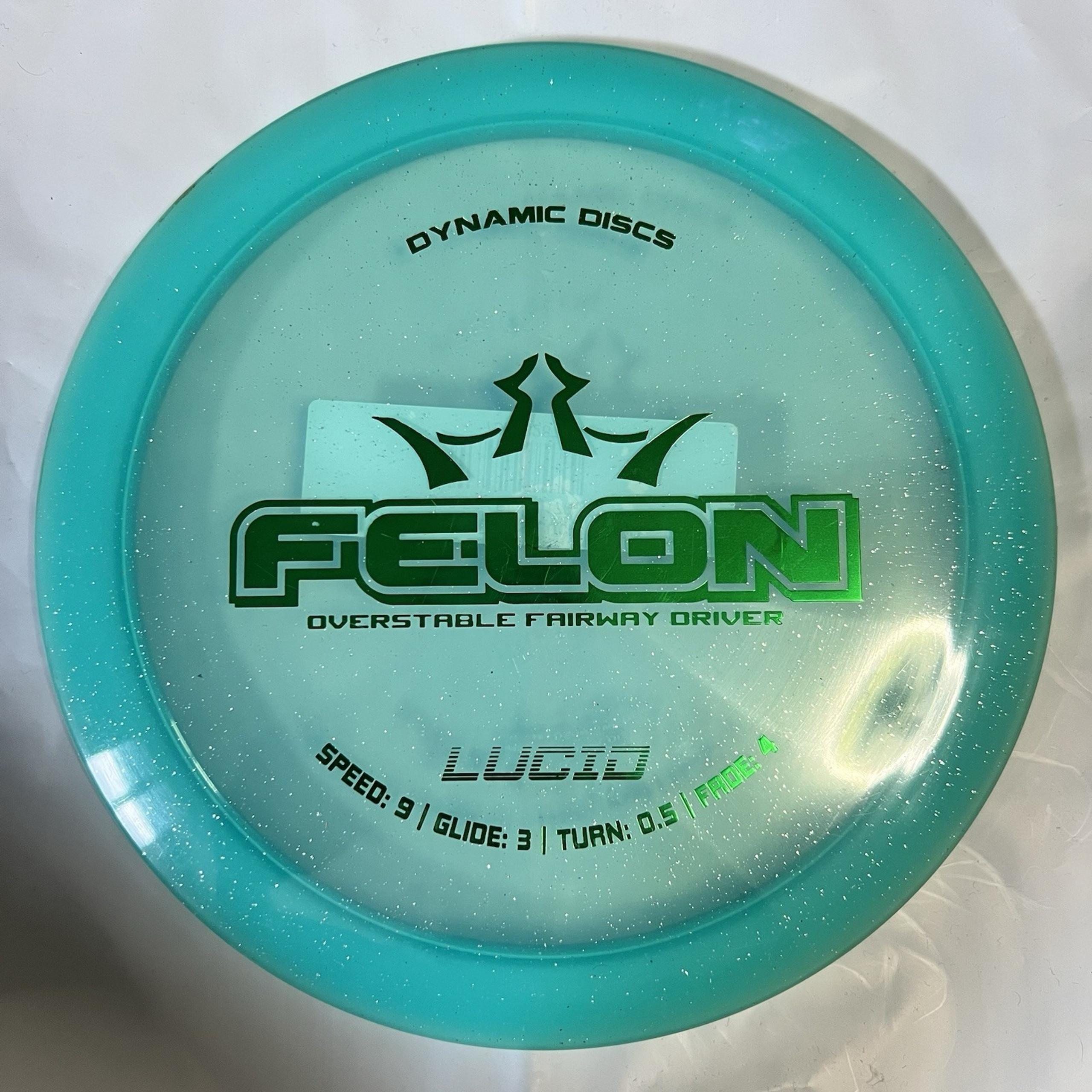 Dynamic Discs Felon Lucid Overstable Fairway Driver Golf Disc