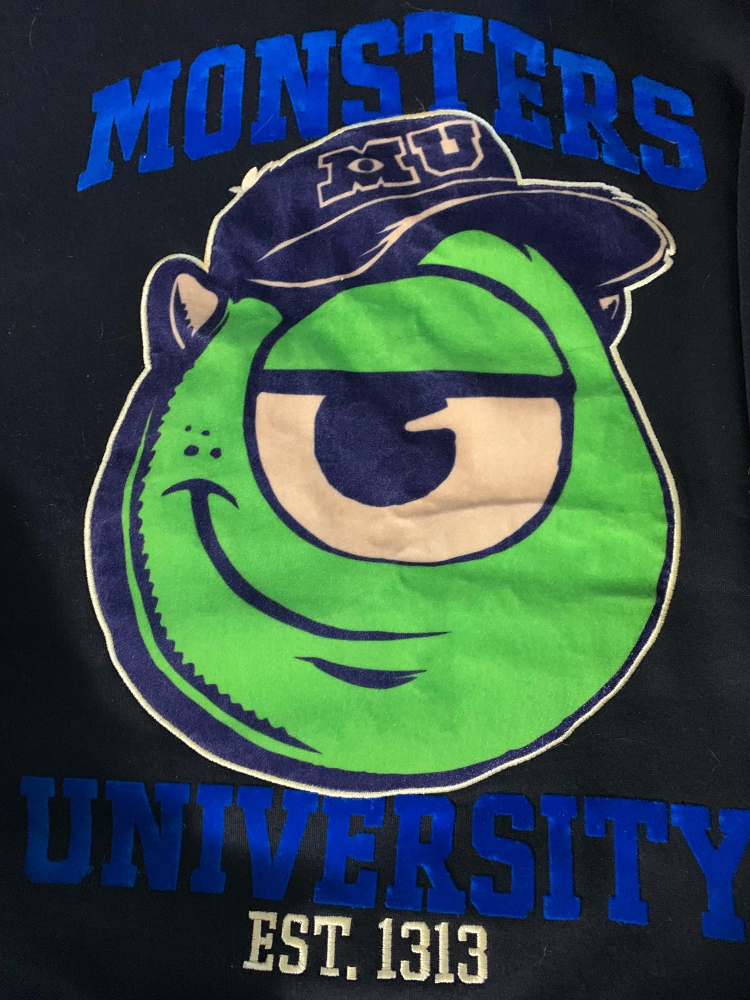 Disney Pixar Monster University sweater