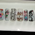 Halloween Grim Adventures of Billy & Mandy PowerPuff Girl Nails