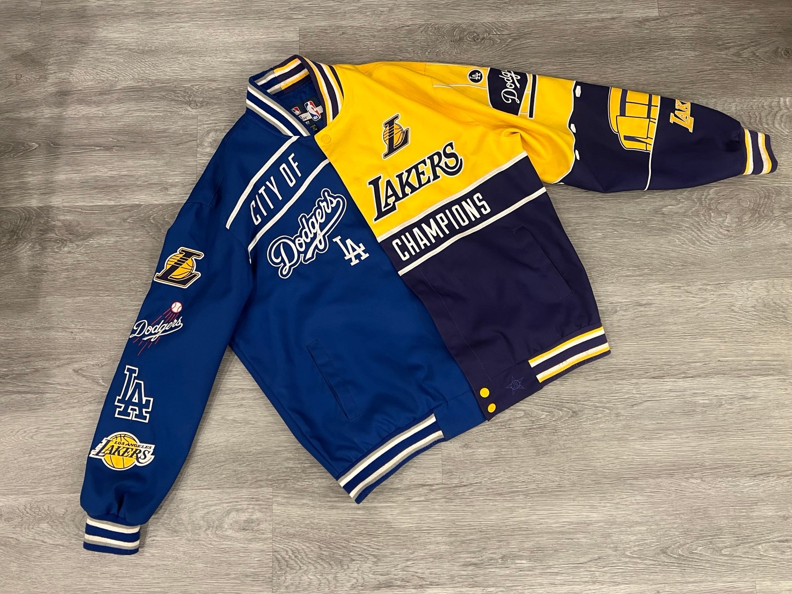 Los Angeles Champions ジャケット レイカーズ/ドジャーズ
