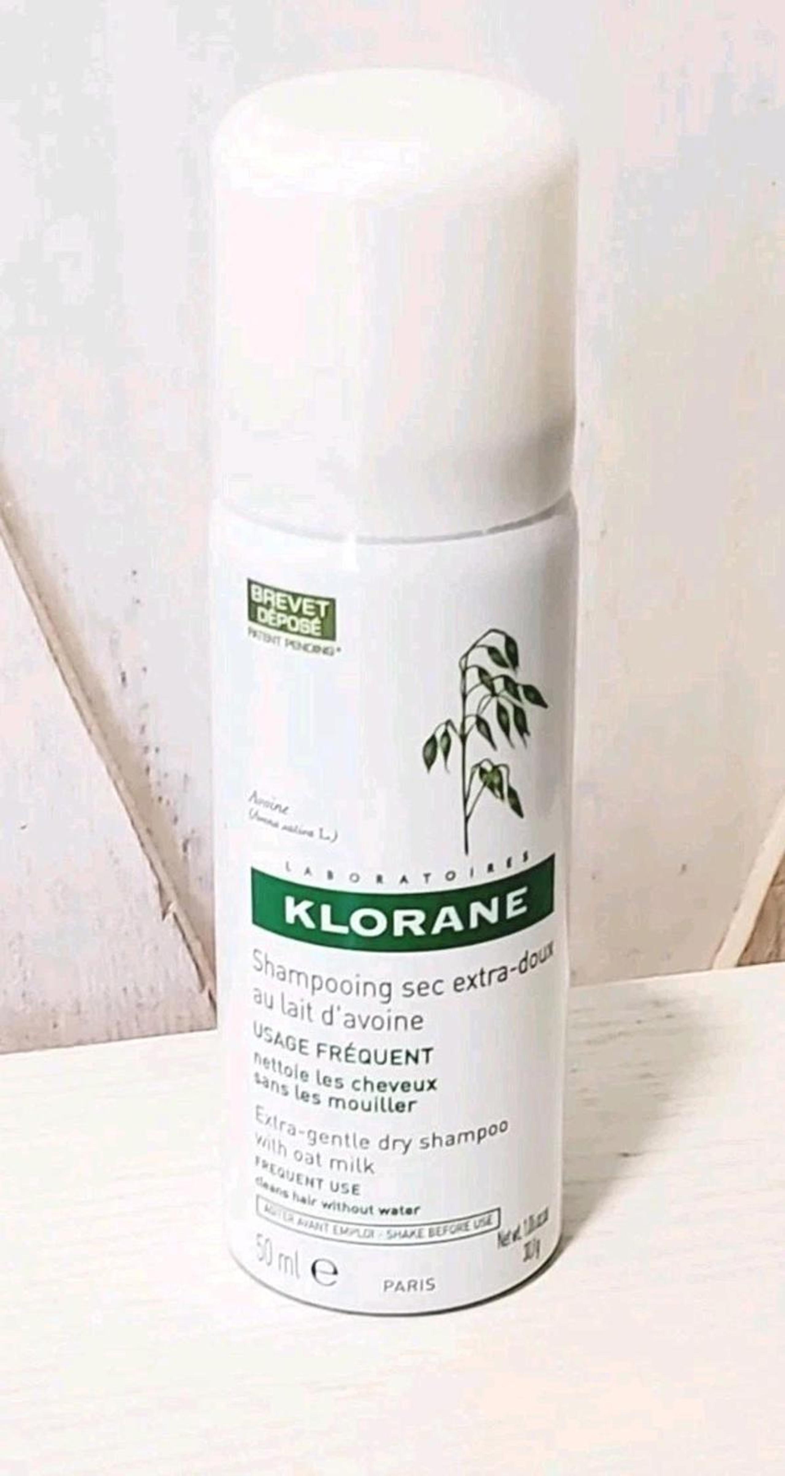 KLORANE Dry Shampoo with Oat Milk 50ml Travel Size!