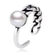 Exclusive 925 Silver Plated Classy CZ Wedding Ring, GPMB1488