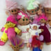 Vintage Mixed LOT Russ Berrie & Others Lucky Troll Dolls Mini Toy Figures 90s