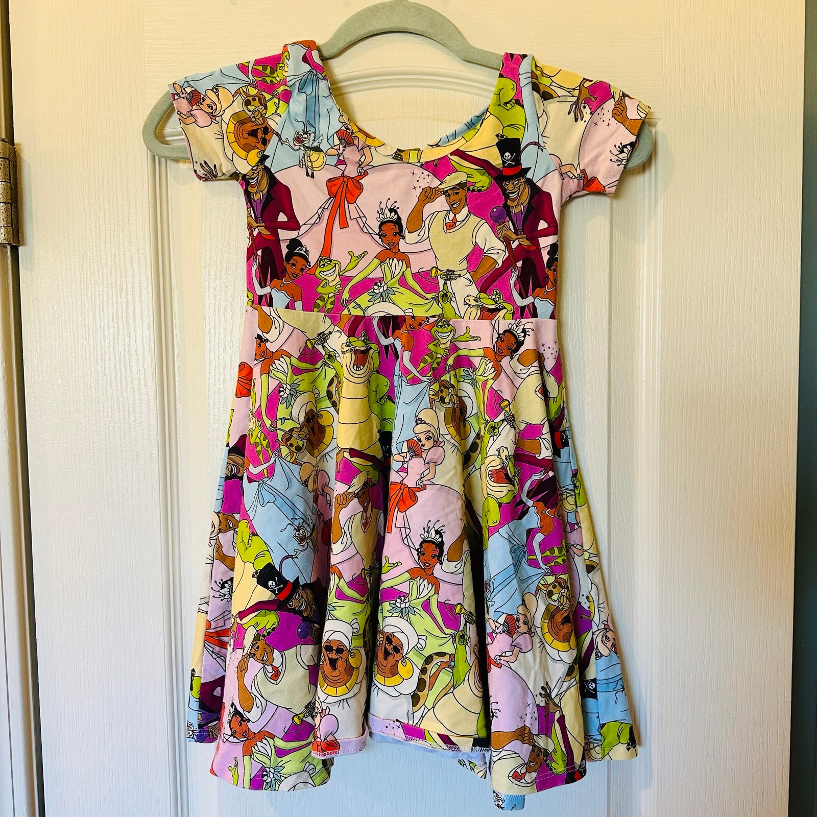 Wild Rich Kids Twirl Dress Youth Size 7/8 disney the princess & the frog Tiana