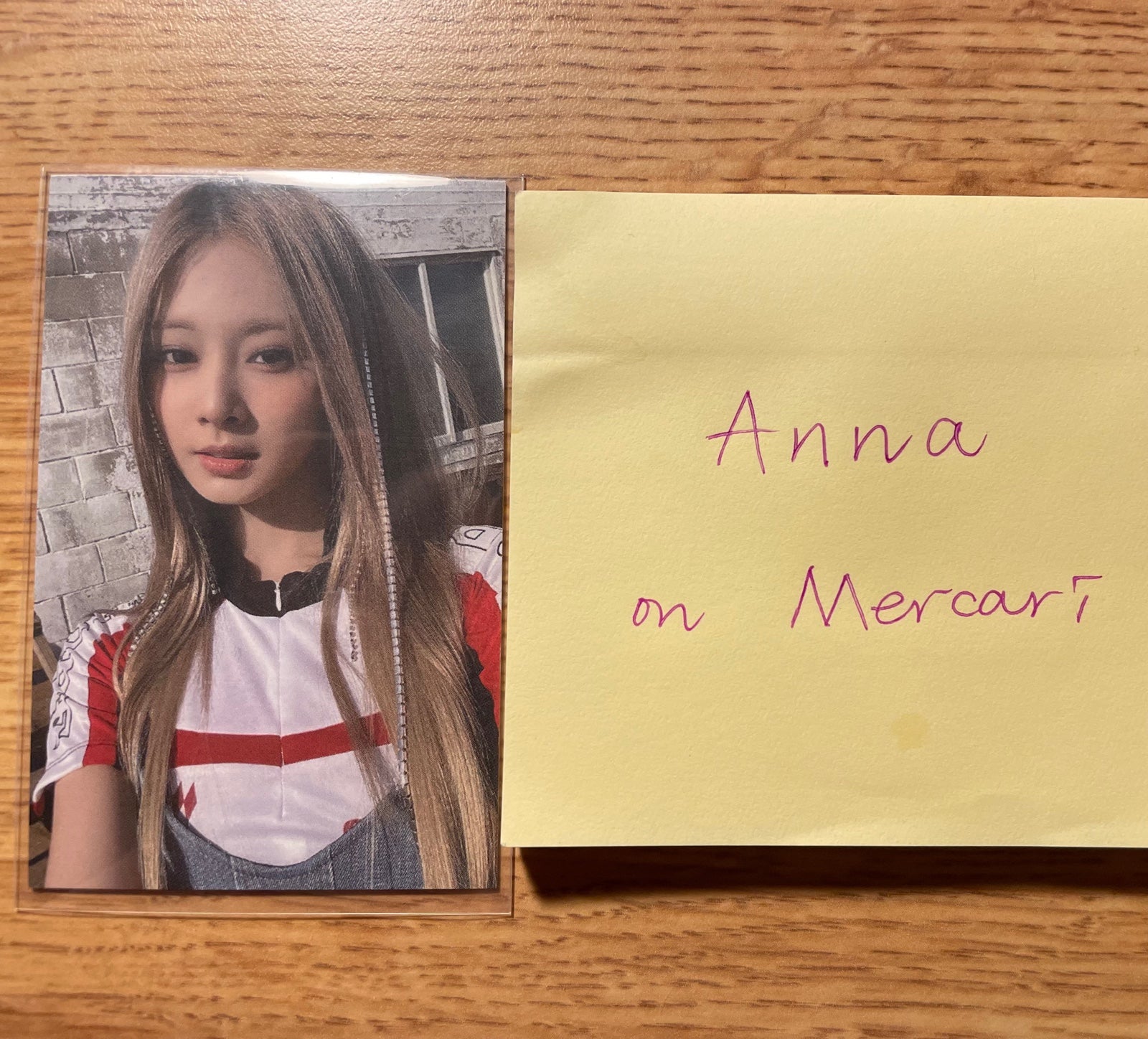 Twice LA pop up photocard Tzuyu