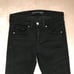 Veronica Beard Jeans Brooke 8.5” Skinny Black Denim 78% Cotton Size 25 Mid Rise