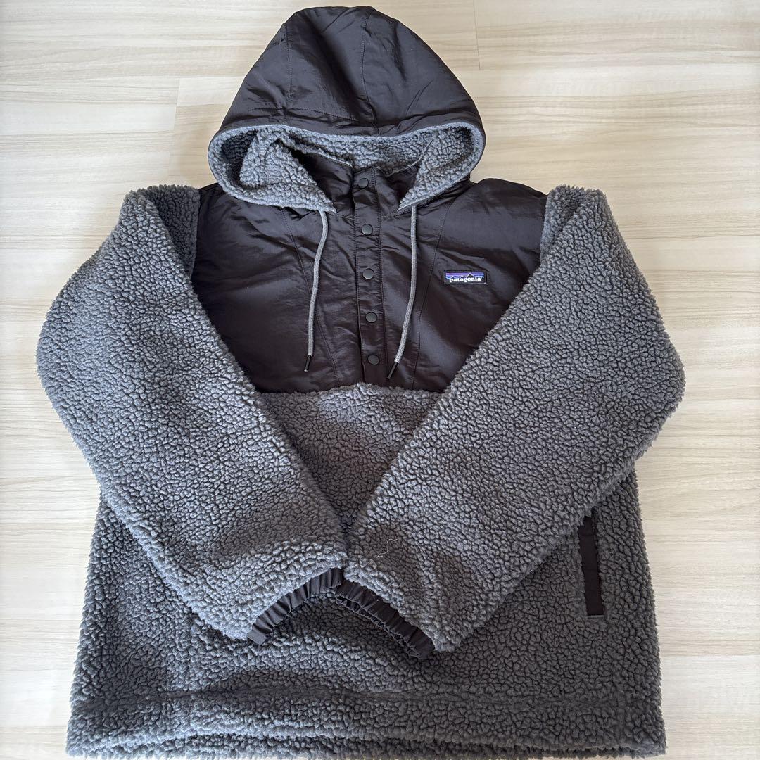 Patagonia Fleece Jacket with Hood, Outerwear, Pullover