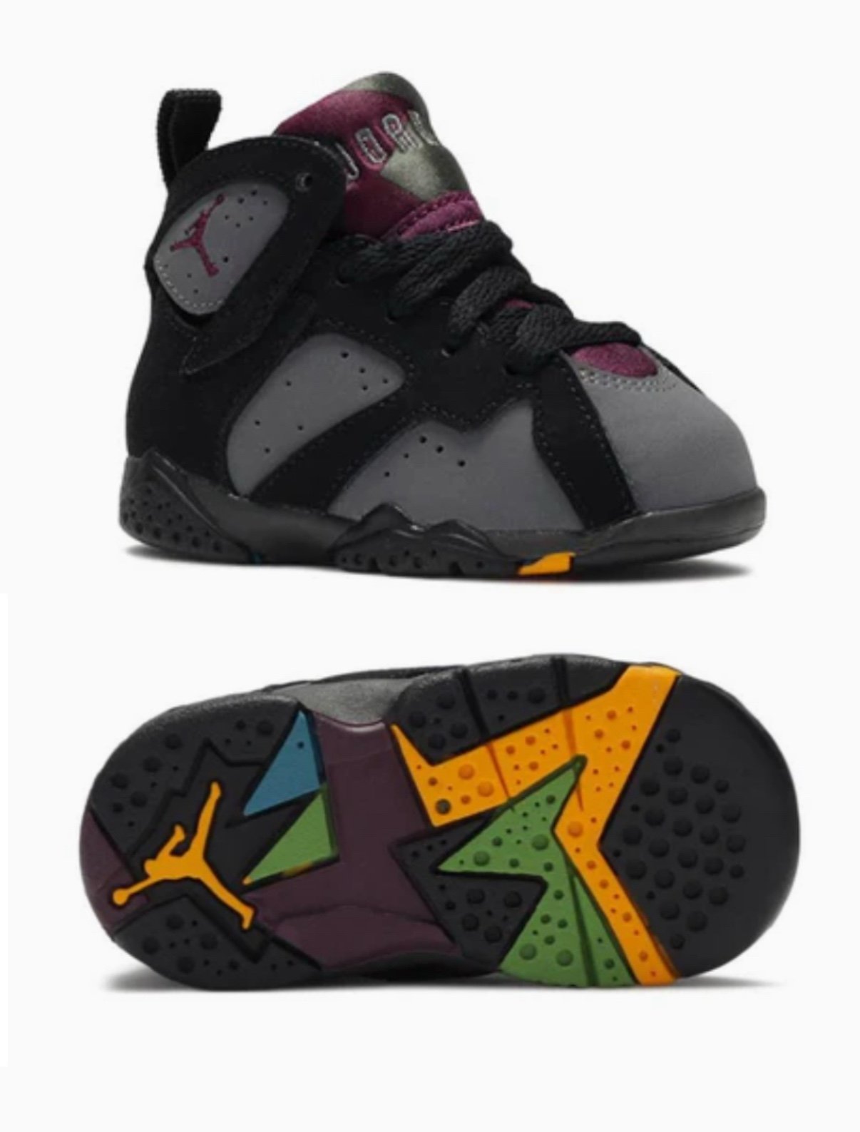 Nike Air Jordan 7 Retro Bordeaux 304772-034 Td Toddler Size 4C