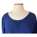 Leslie Belle 90s Vintage 3pc Set Cardigan Top Skirt Royal Blue Womens 12
