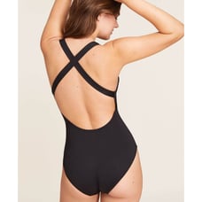 Andie Swim The Full Coverage Tulum One Piece in Black L NWT