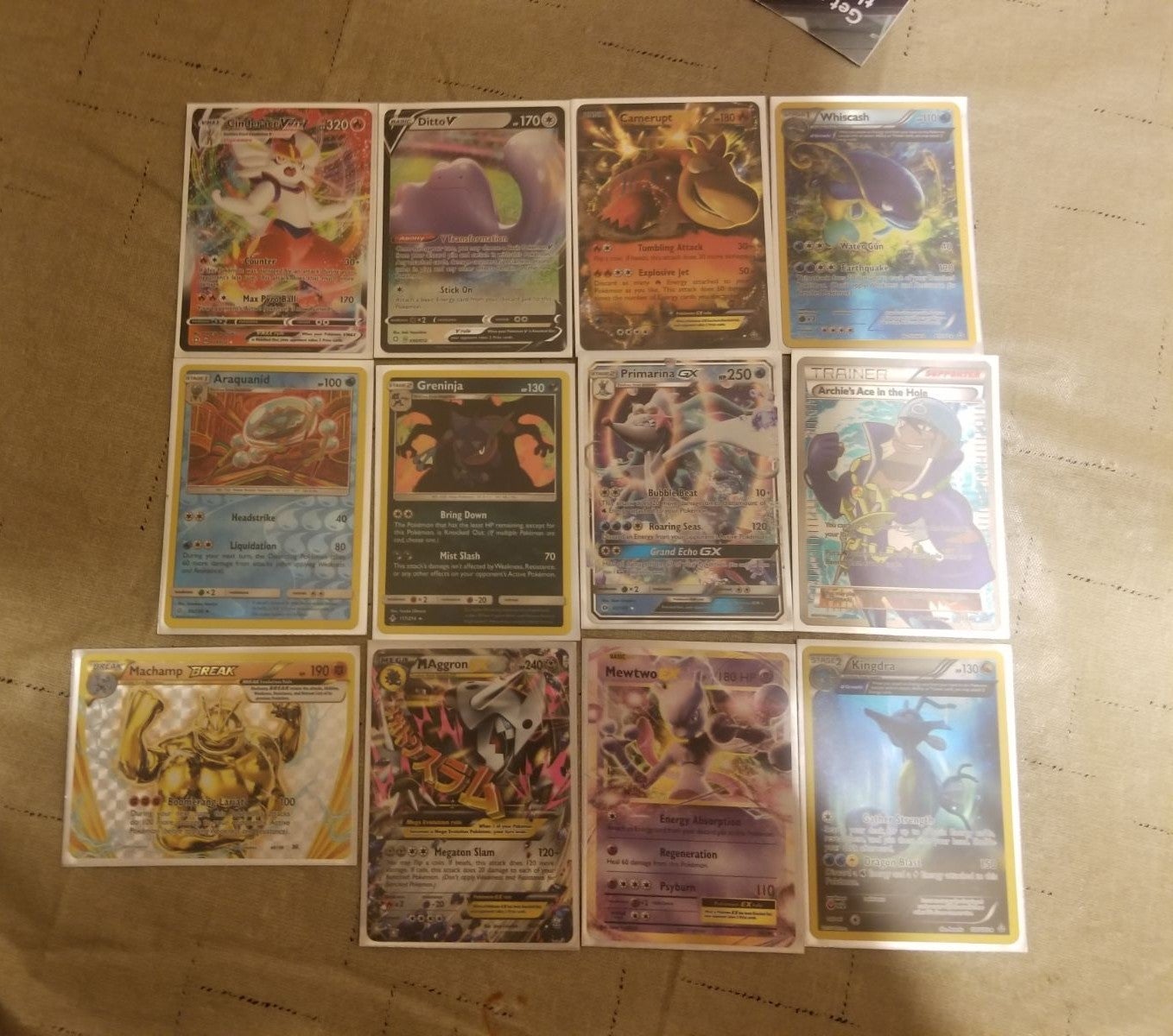 2015-2018 pokemon holo lot