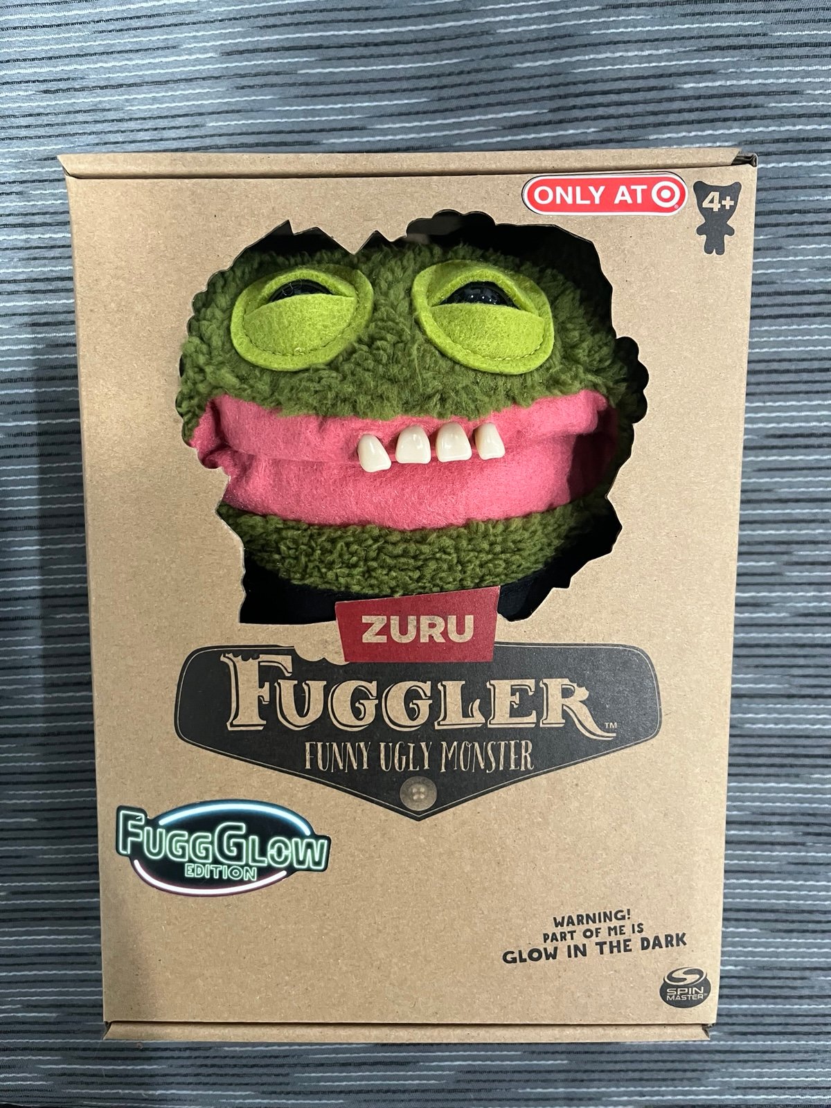 Fuggler FuggGlow Grin Grin Ugly Monster Glow In The Dark Edition Plush ZURU