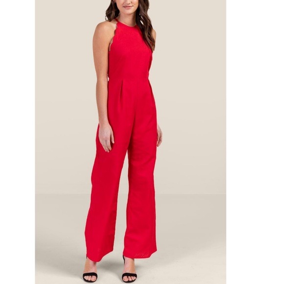 NWT Harper Scalloped Romper Jumpsuit Sz