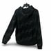 Jordan Flight Essentials All Over Print Mens Fleece Pullover Hoodie Black Medium