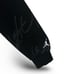 Jordan Flight Essentials All Over Print Mens Fleece Pullover Hoodie Black Medium