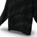 Jordan Flight Essentials All Over Print Mens Fleece Pullover Hoodie Black Medium