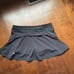 Lululemon Like New Play Off The Pleats Black Tennis Skirt Size 8
