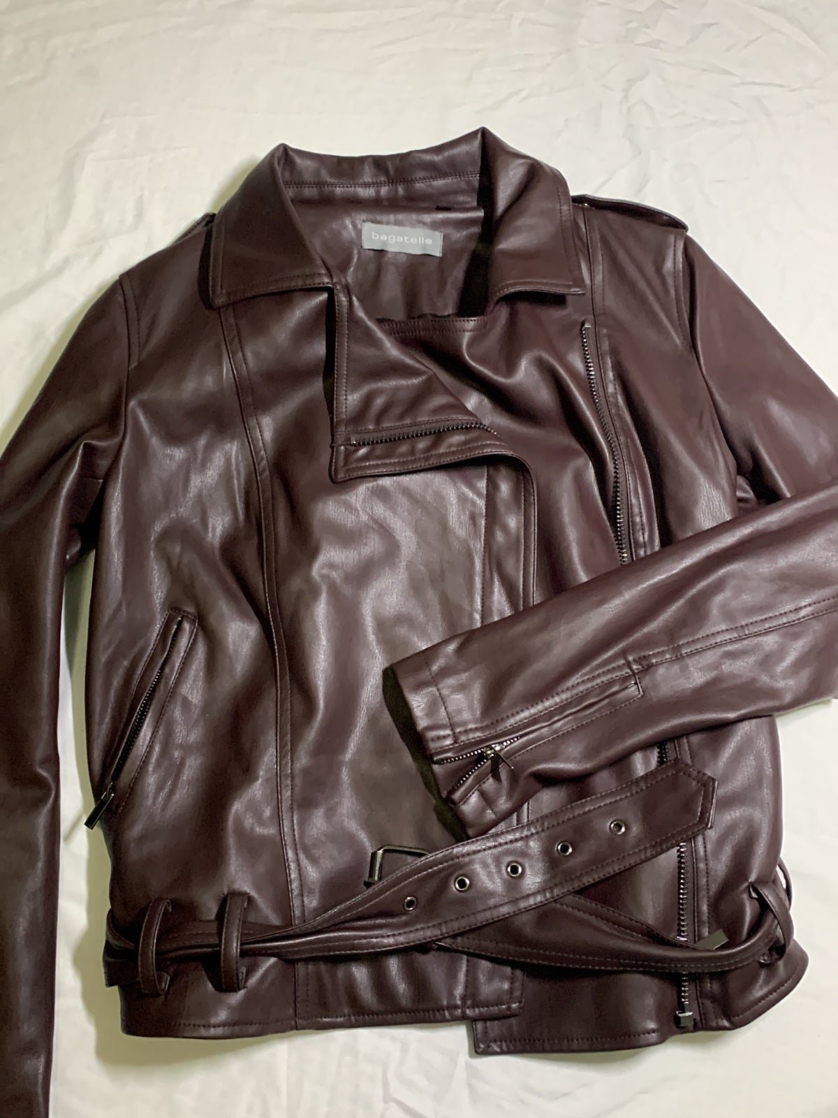 NWOT Bagatelle Premium Faux Leather Jacket S