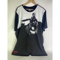 Nike Lebron James Alter Ego Lion Atheltic Cut Black T-Shirt Mens XXL 659695-100