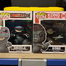 SEALED Funko Pop 6” Bundle Godzilla & Kong