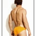 Charlie by Matthew zink men’s swimwear briefs speedos small - Saffron