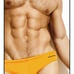 Charlie by Matthew zink men’s swimwear briefs speedos small - Saffron