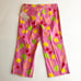 NWT Lilly Pulitzer Rachael Capri in Hibiscus Marzipan Colorful Fruit Pink Sz 4