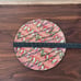 Vtg Asian Paper Mache Serving Tray with (5) Plates