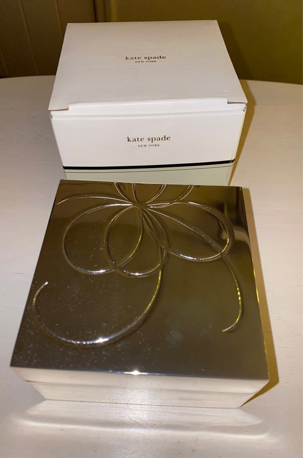 KATE SPADE Vanity Box with Lid Belle Bou