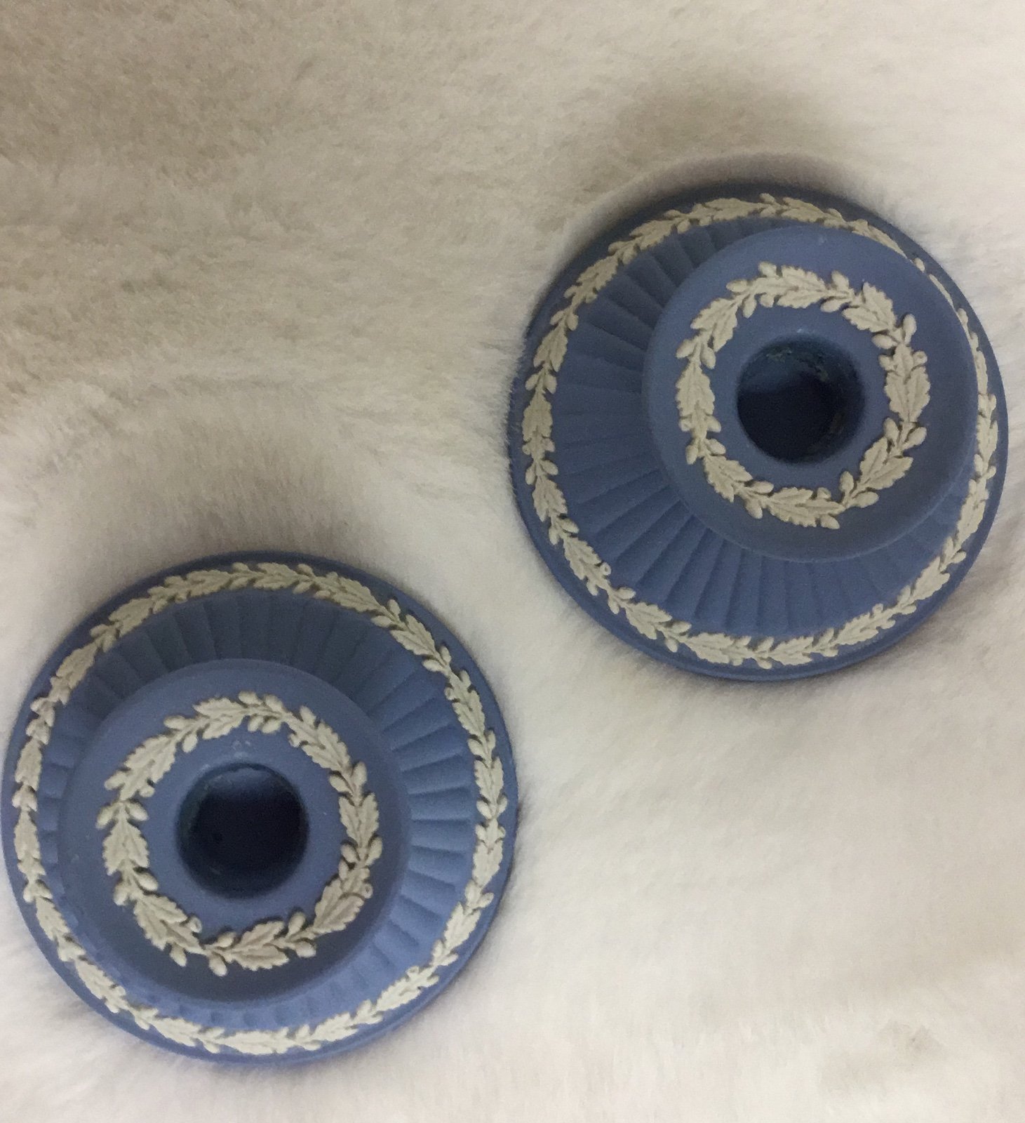 Wedgwood double candle holders
