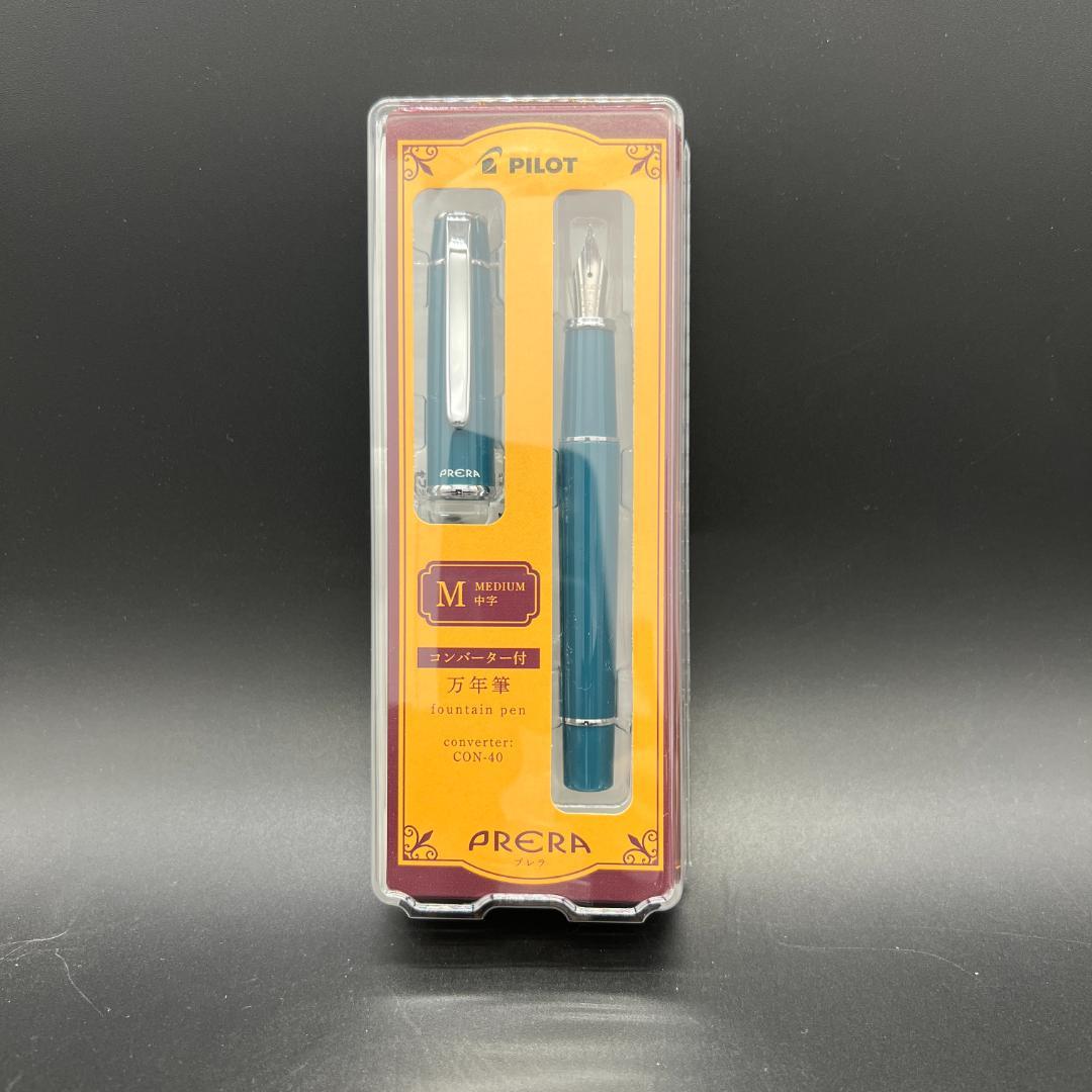 Pilot Custom 74 Fountain Pen, Dark Turquoise, Medium Nib