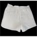 Upwest High Waisted Shorts Women's Medium Ivory Preppy NWT Easy Plisse