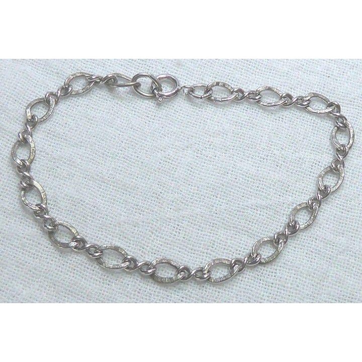 VTG Wells Sterling Silver Charm Bracelet