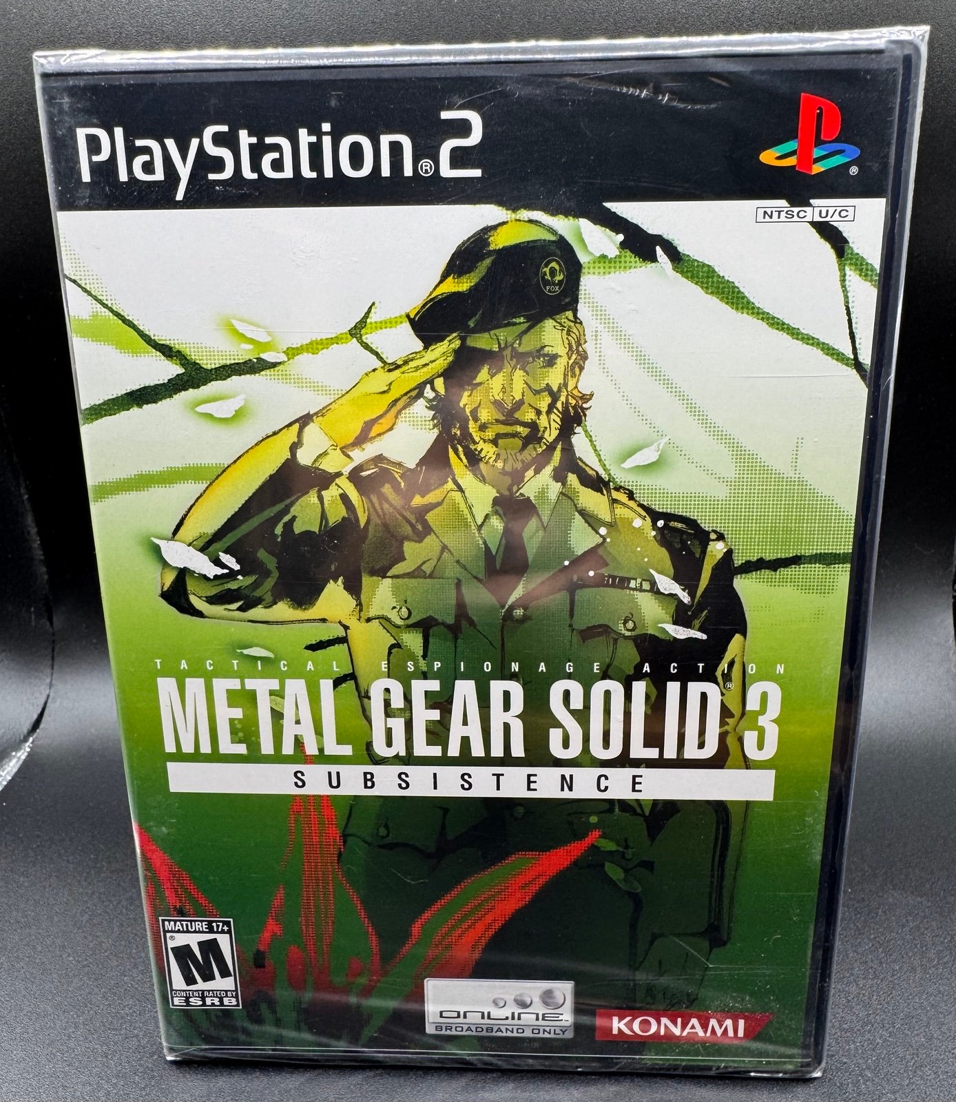 Metal Gear Solid 3 Subsistence Ps2 PlayStation 2 brand new factory sealed