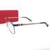 New CAROLINA HERRERA Frames Silver Blue Eyeglasses VHE114K 02A48 51-16-135
