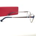 New CAROLINA HERRERA Frames Silver Blue Eyeglasses VHE114K 02A48 51-16-135