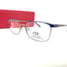 New CAROLINA HERRERA Frames Silver Blue Eyeglasses VHE114K 02A48 51-16-135
